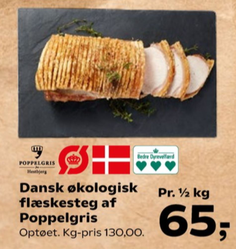 Poppelgris fra Hestbjerg, Flæskesteg