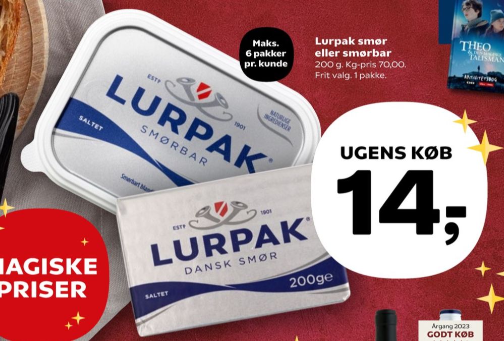 Lurpak, Smørbar