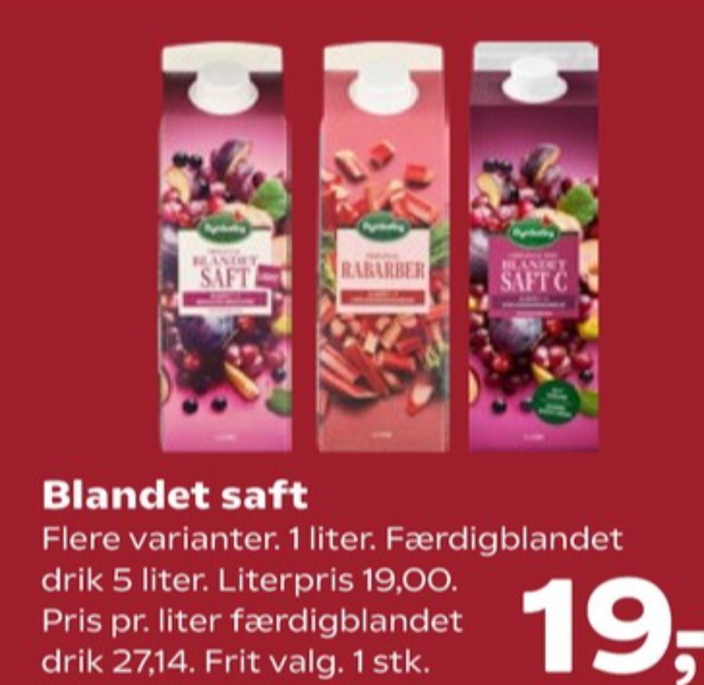 Rynkeby, Blandet Saft C