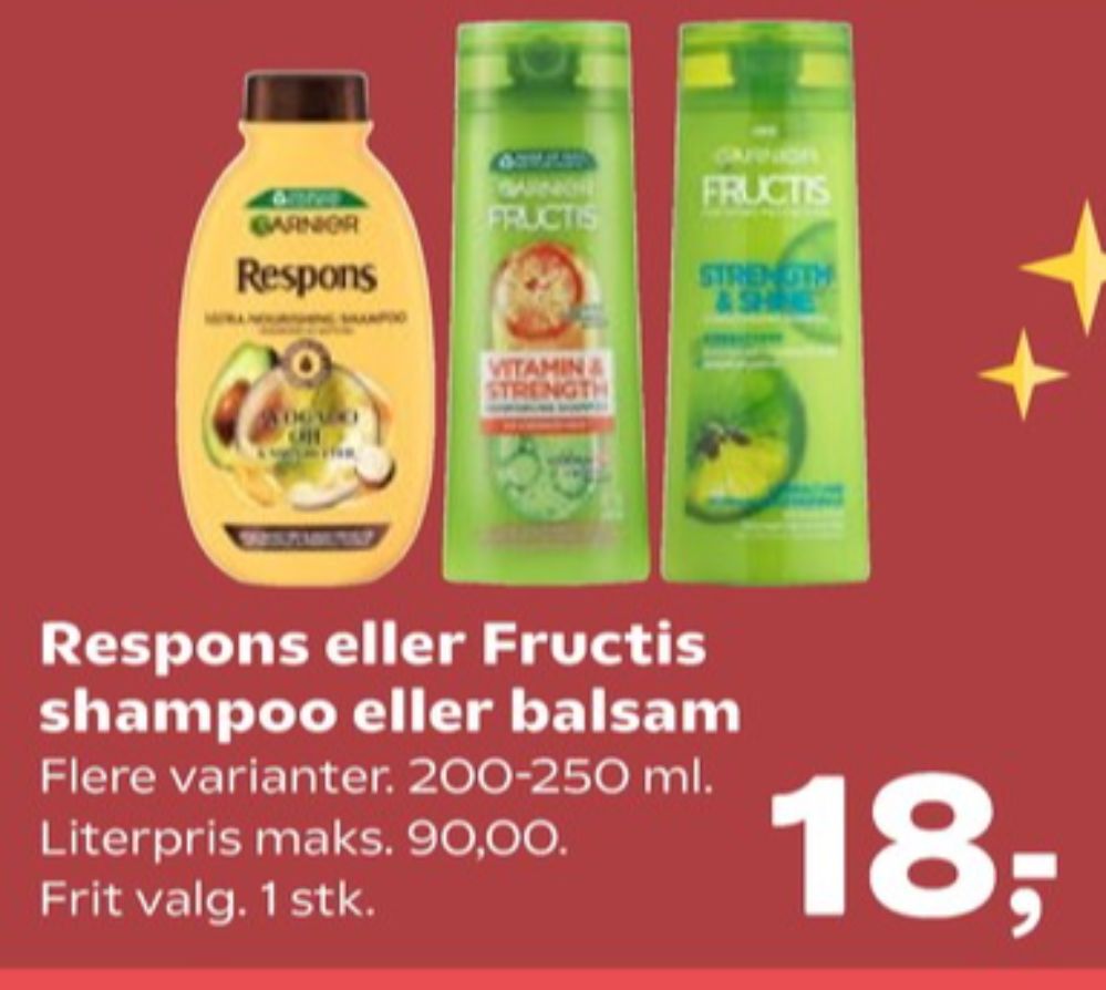 Garnier Fructis, Balsam