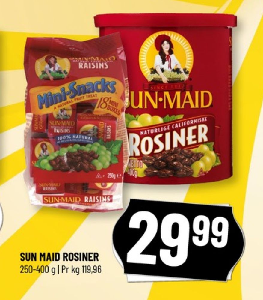 Sun Maid, Rosiner