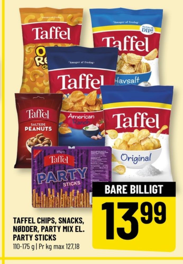 Taffel, Saltede Peanuts