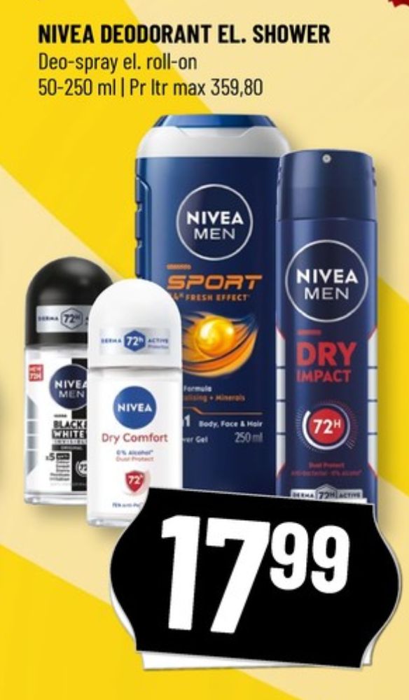 Nivea Men, Bodyshampoo