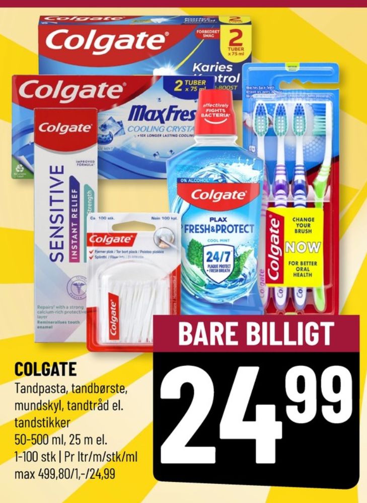 Colgate, Tandstikker