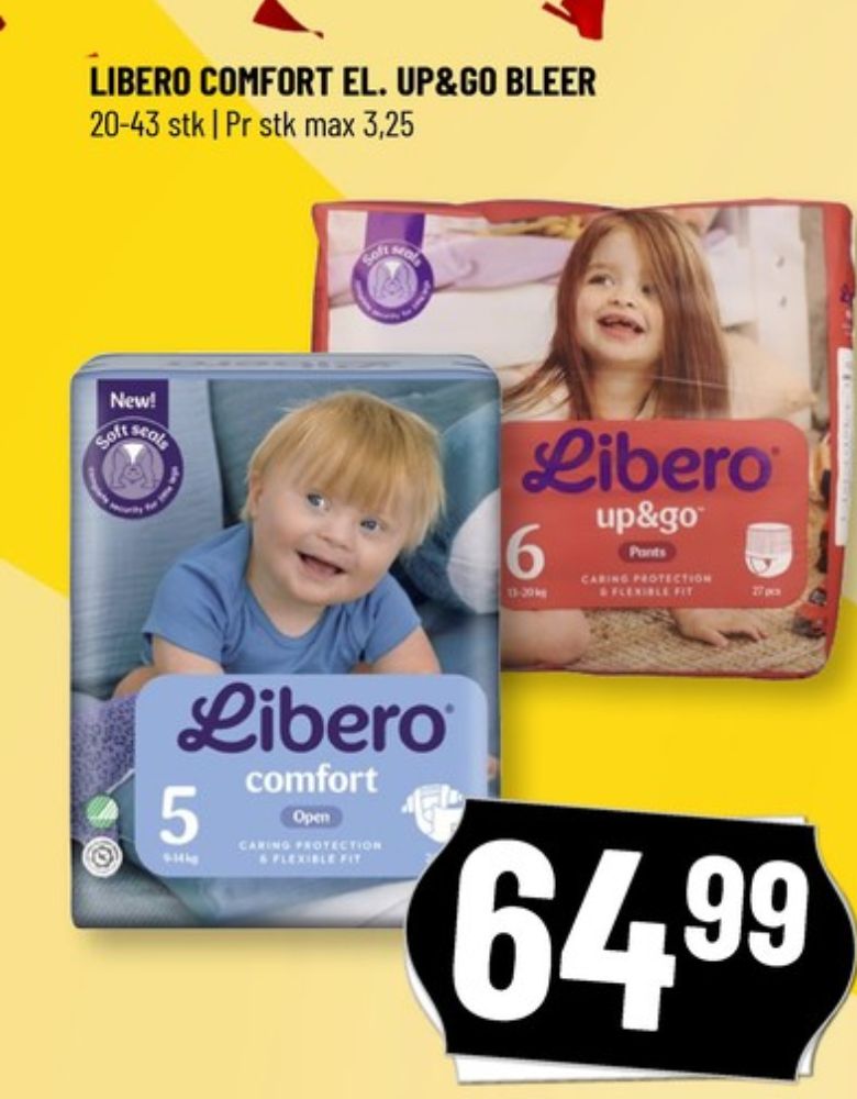 Libero Up&Go, Bleer str 6 13-20 kg