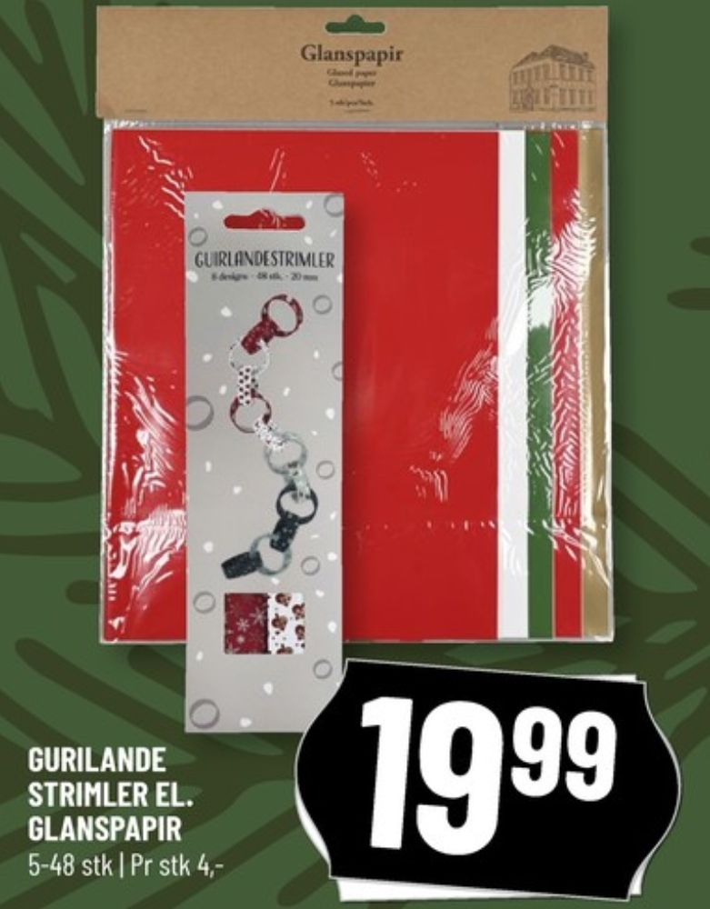 Det Gamle Apotek, Glanspapir