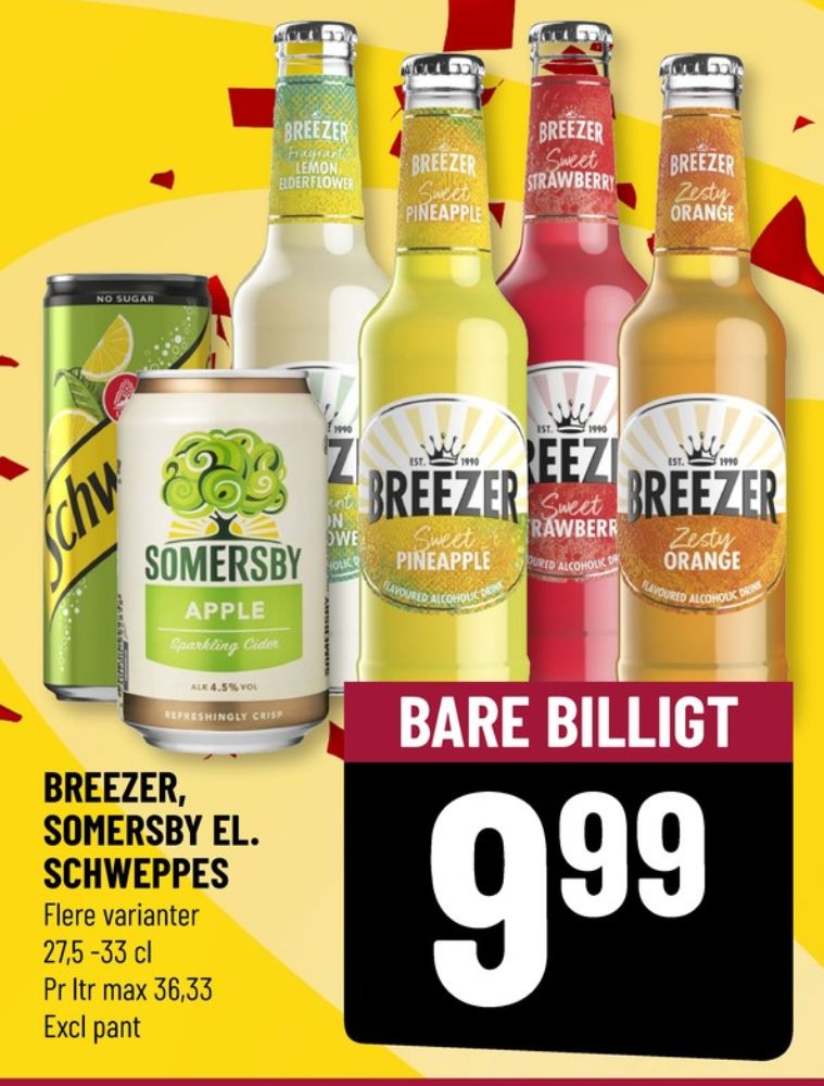 Schweppes Zero Lemon, Lemonsodavand