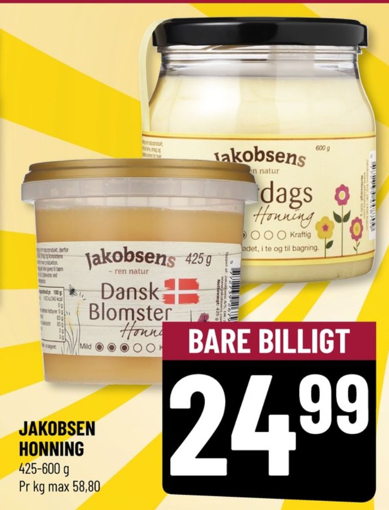 Jakobsens, Honning