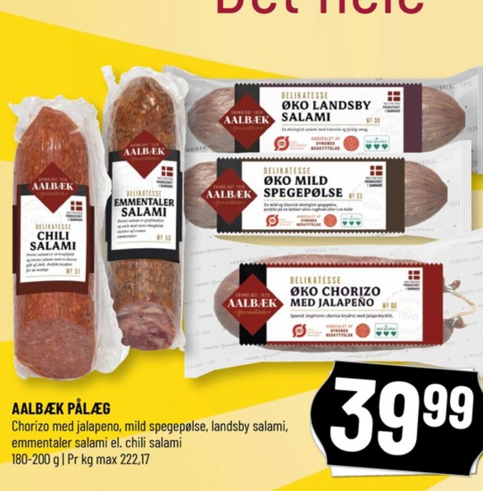 Aalbæk Specialiteter, Salami Landsby