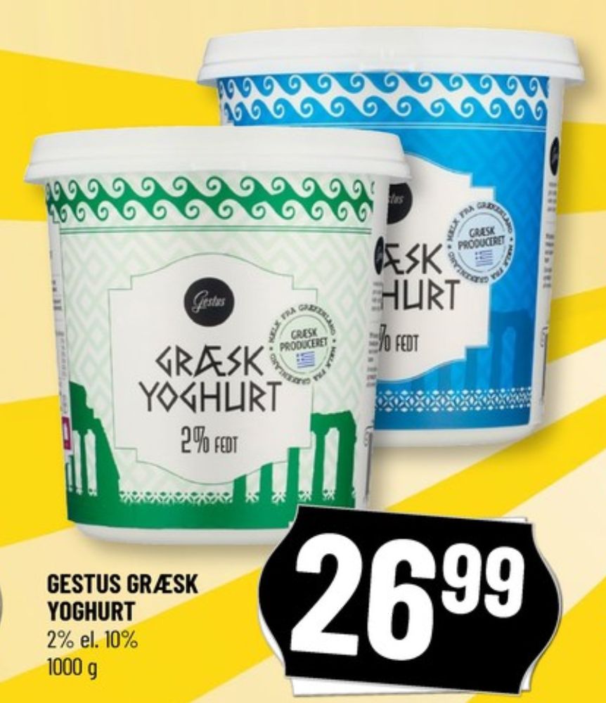 Gestus, Græsk Yoghurt 2%
