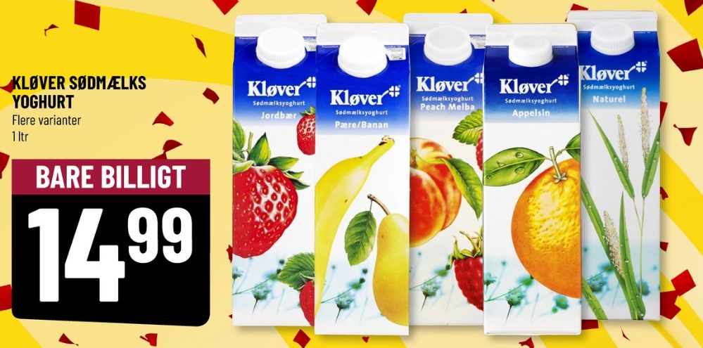 Kløver, Pære & Banan Yoghurt 