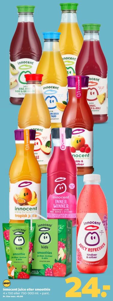 innocent, Appelsinjuice Gulerod