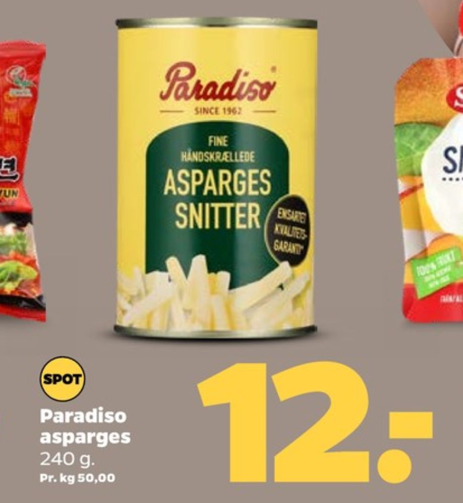 Paradiso, Asparges