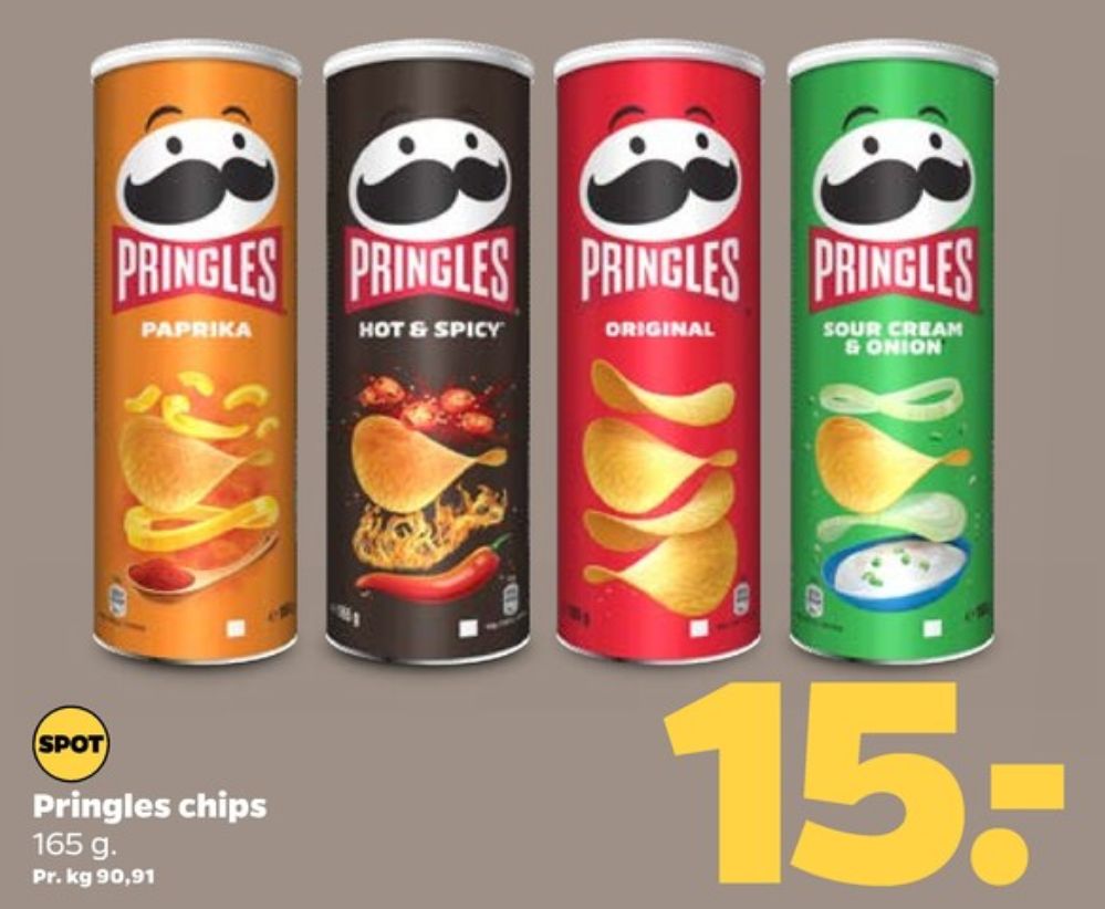 Pringles, Hot & Spicy Chips