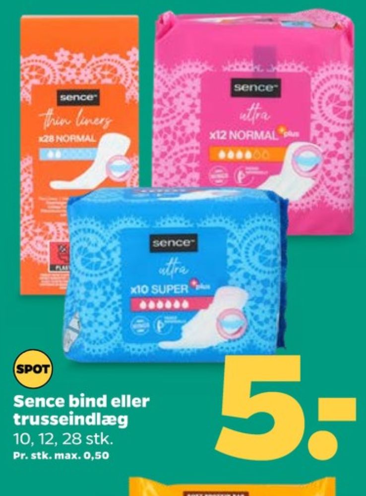 Sence, Trusseindlæg