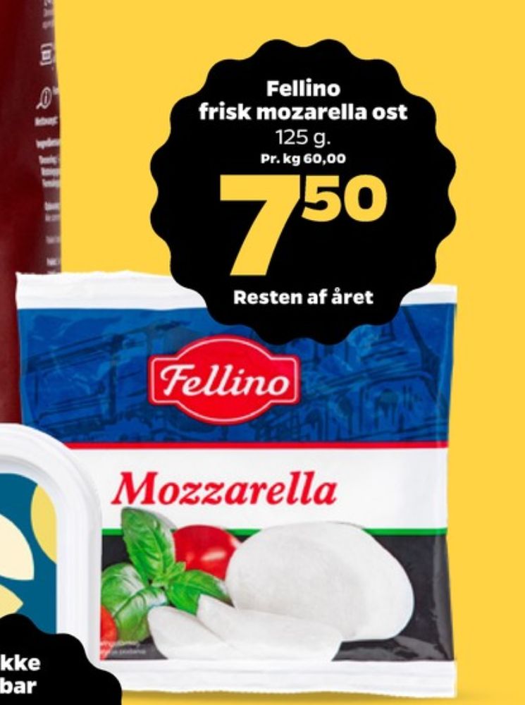 Fellino, Mozzarella