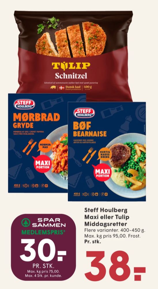 Steff Houlberg, Mørbradgryde