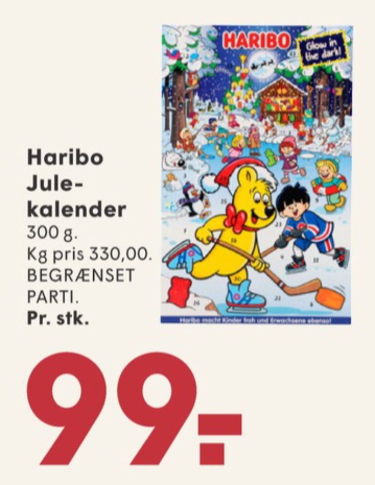 Haribo, Julekalender
