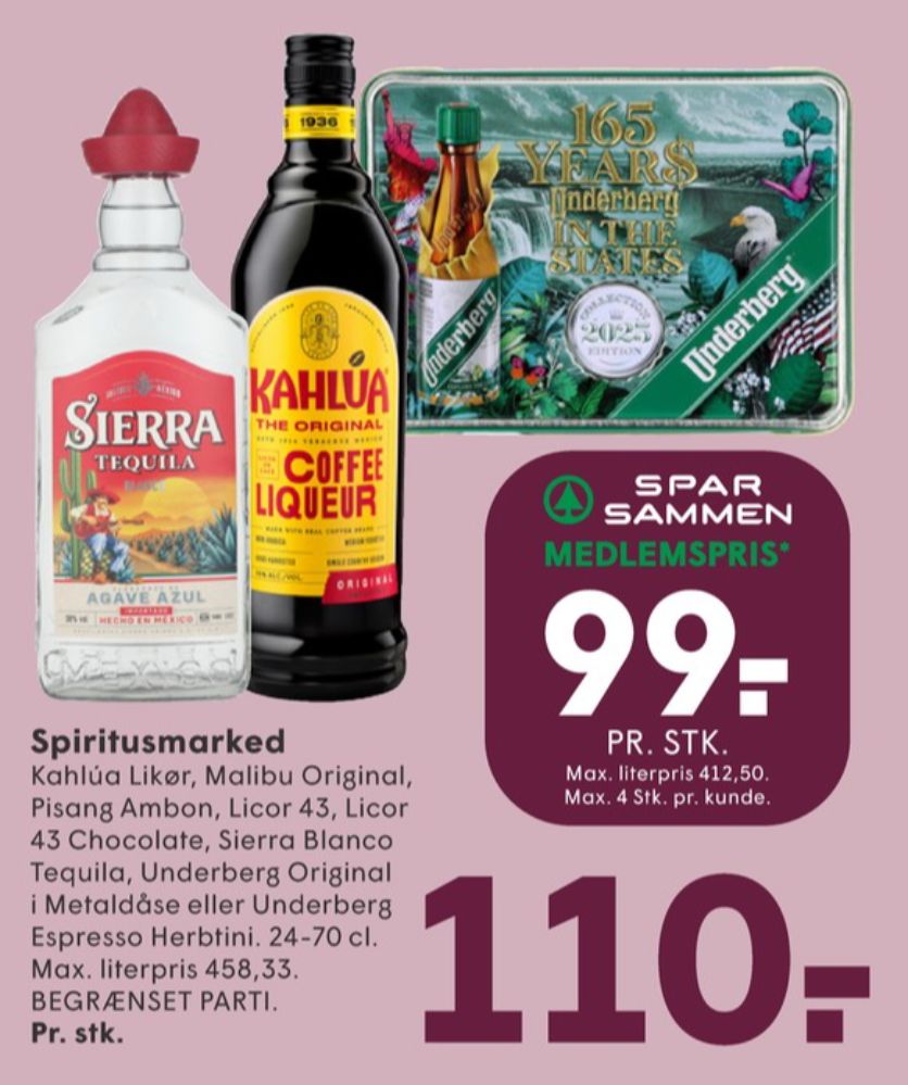 Kahlua, Likør