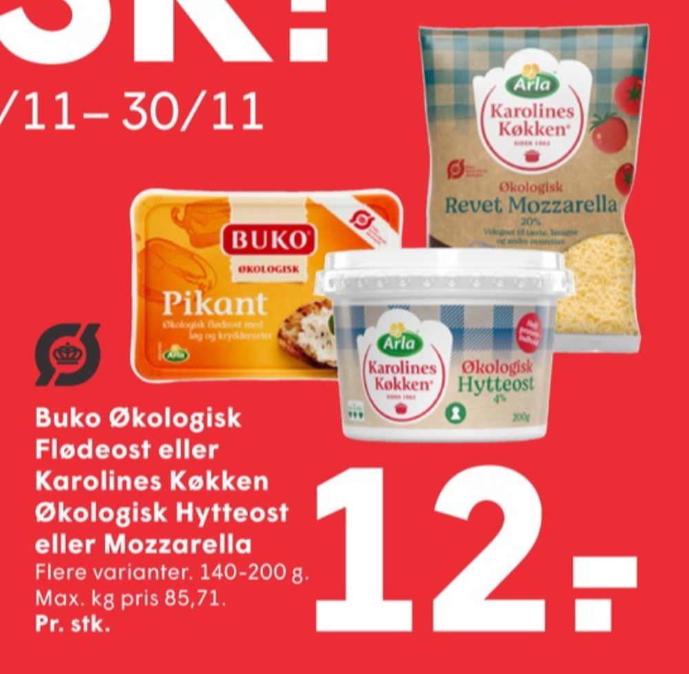 Buko, Flødeost Pikant