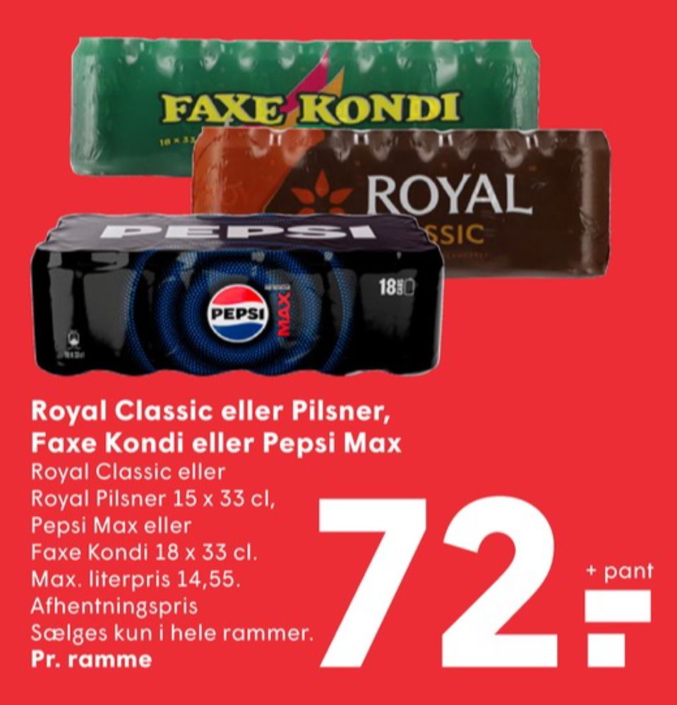 Pepsi Max, Cola 18 pk.