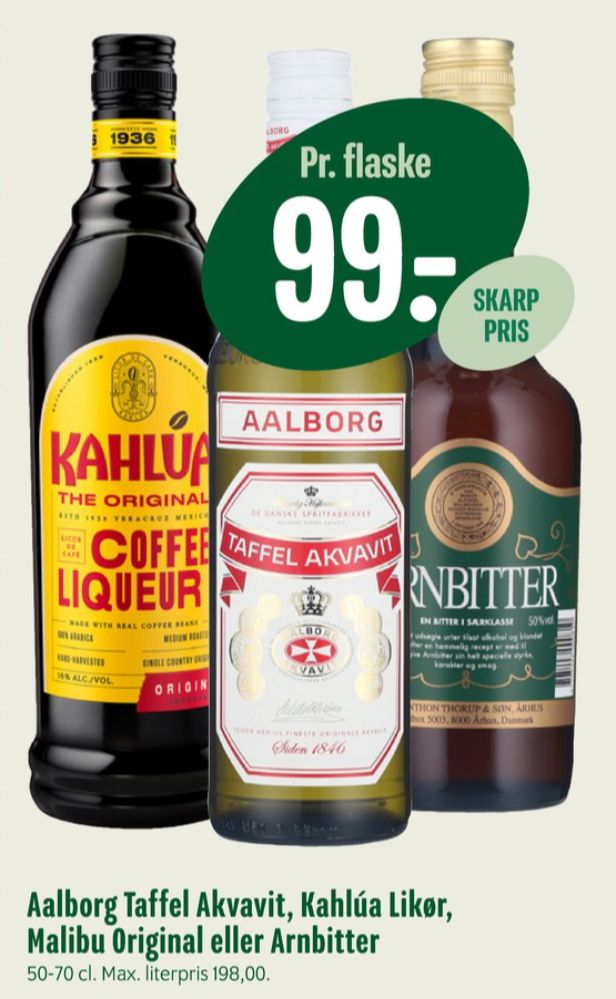 Kahlua, Likør