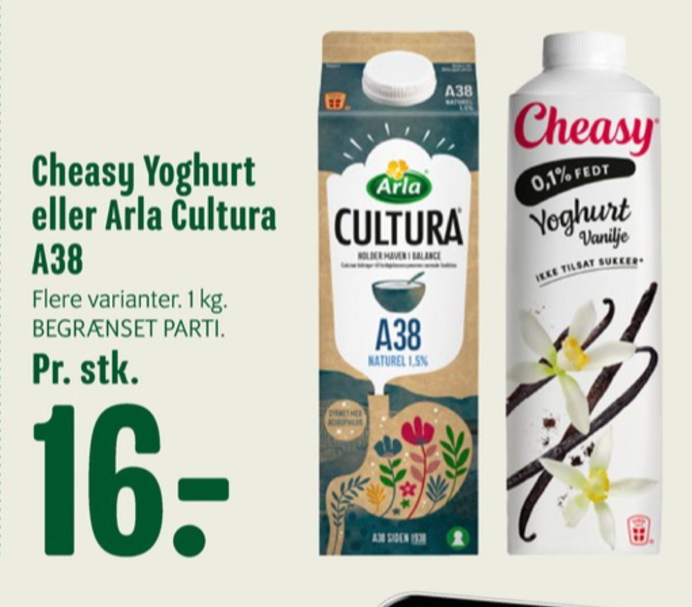 Cheasy, Vanilje Yoghurt 