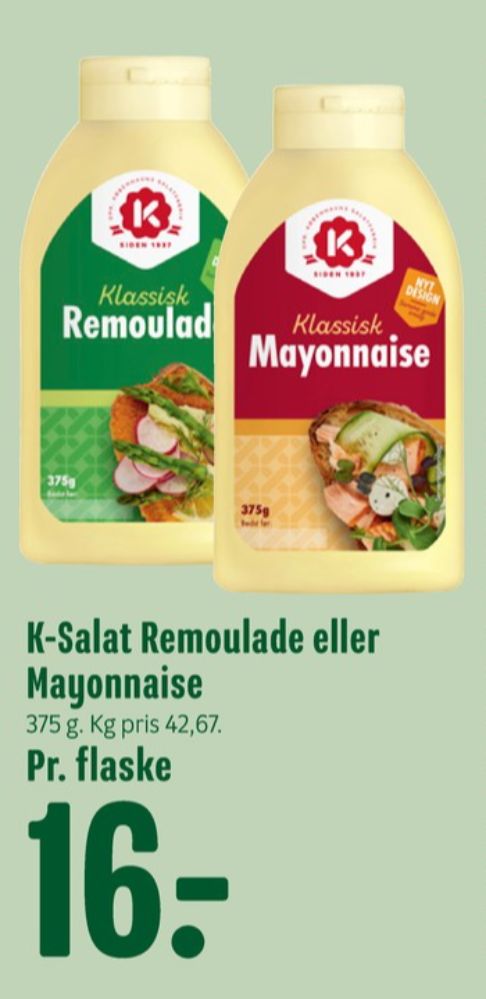 K-salat, Mayonnaise Klassisk