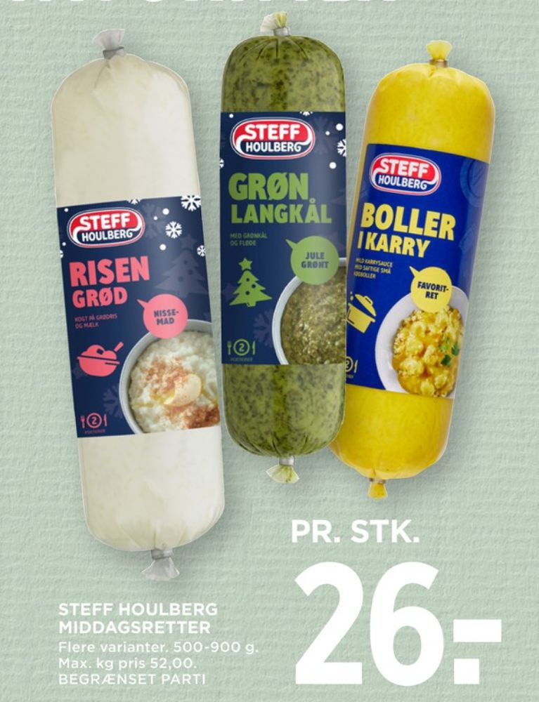 Steff Houlberg, Boller i Karry