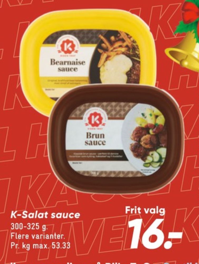 K-salat, Bearnaisesauce