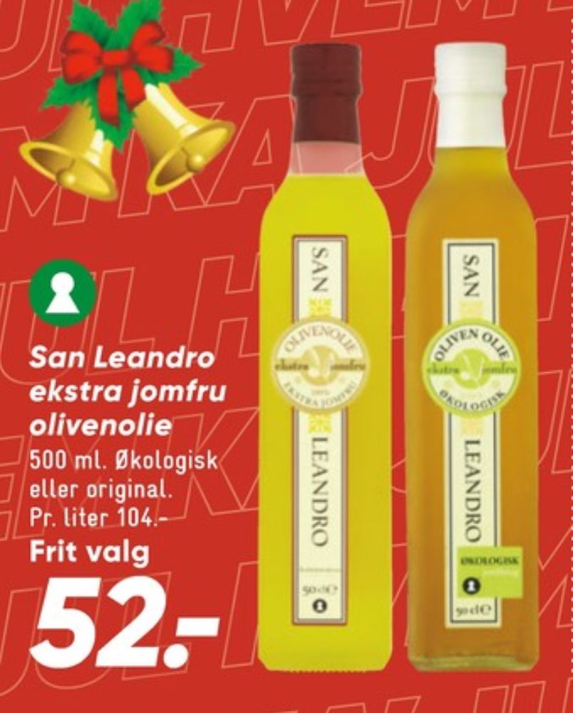 San Leandro, Olivenolie