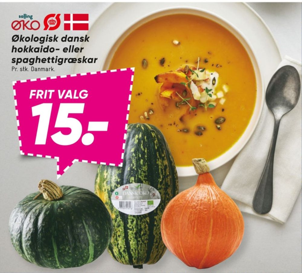 Salling ØKO, Hokkaidogræskar