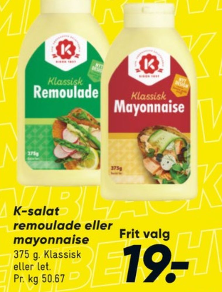K-salat, Mayonnaise Klassisk