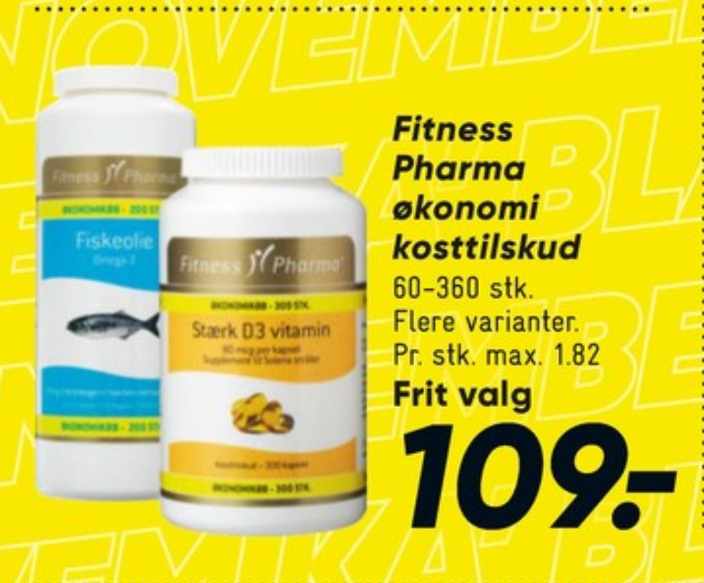 Fitness Pharma, Fiskeolie