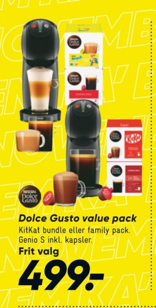 Nescafe Dolce Gusto, Kapselkaffemaskine