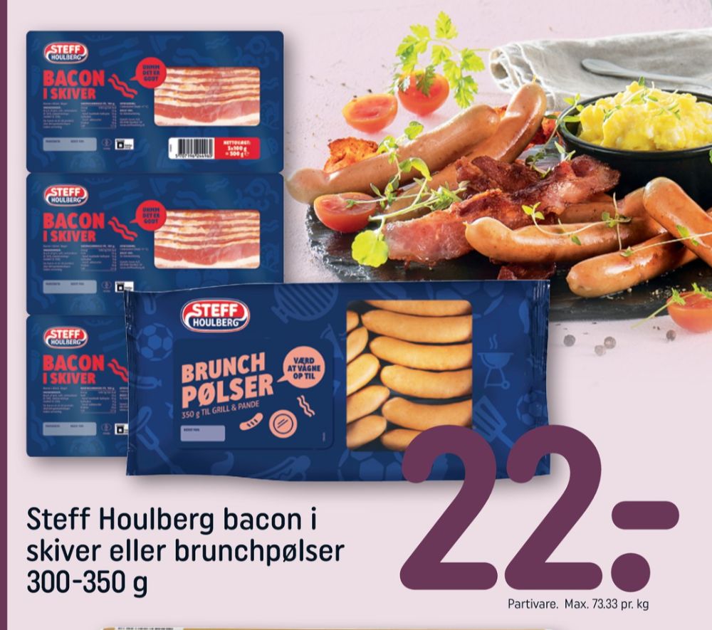 Steff Houlberg, Baconskiver