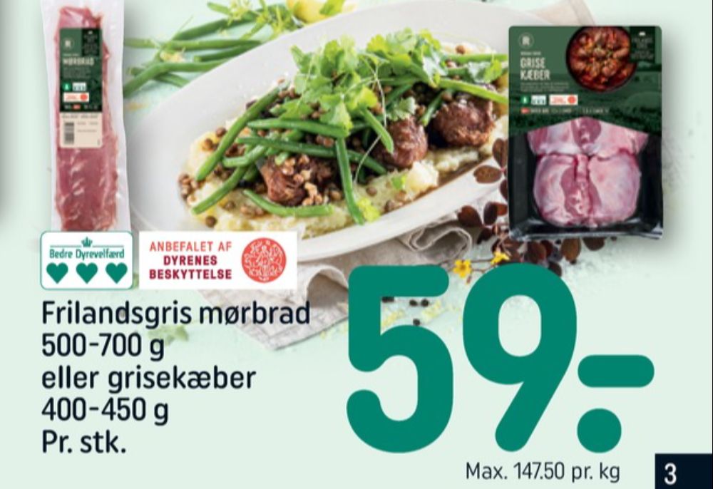 Rema 1000, Grisemørbrad