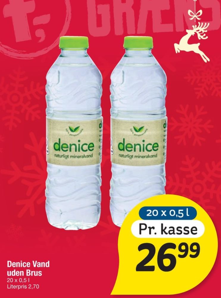 Denice, Kildevand 20 pk.