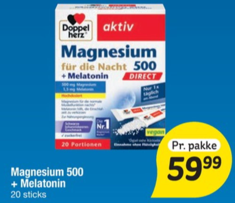 Doppelherz, Kosttilskud