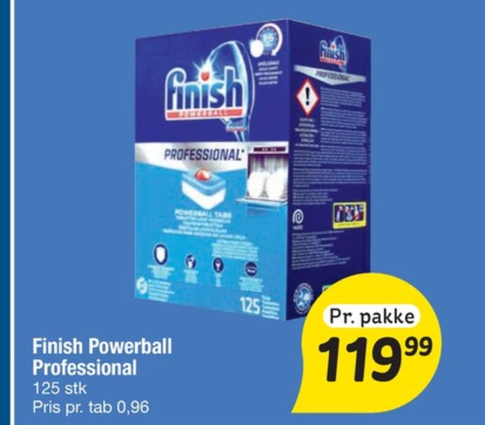 Finish, Maskinopvask-tabs