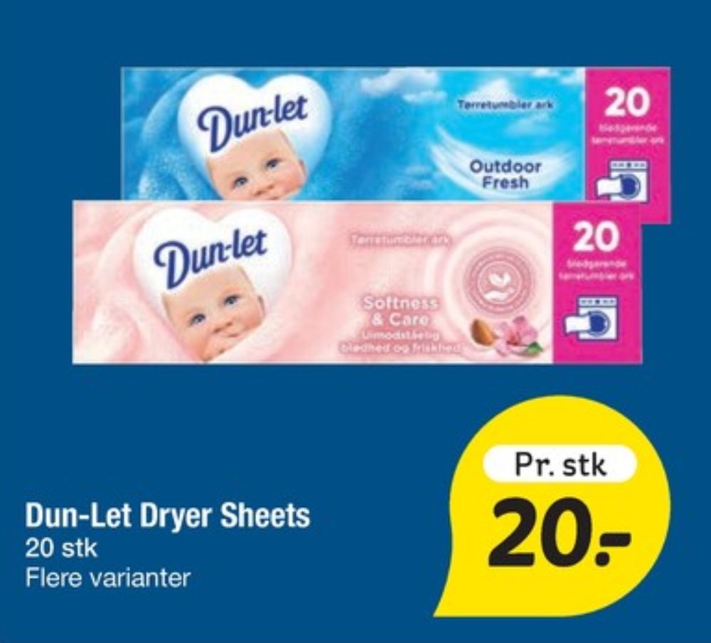 Dun-let, Tørretumblerark