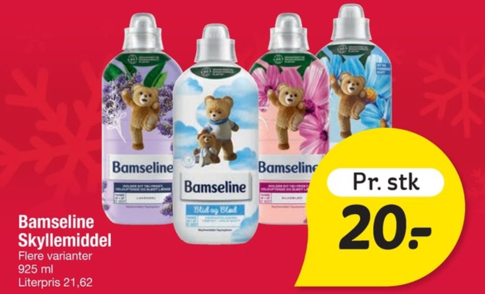 Bamseline, Skyllemiddel