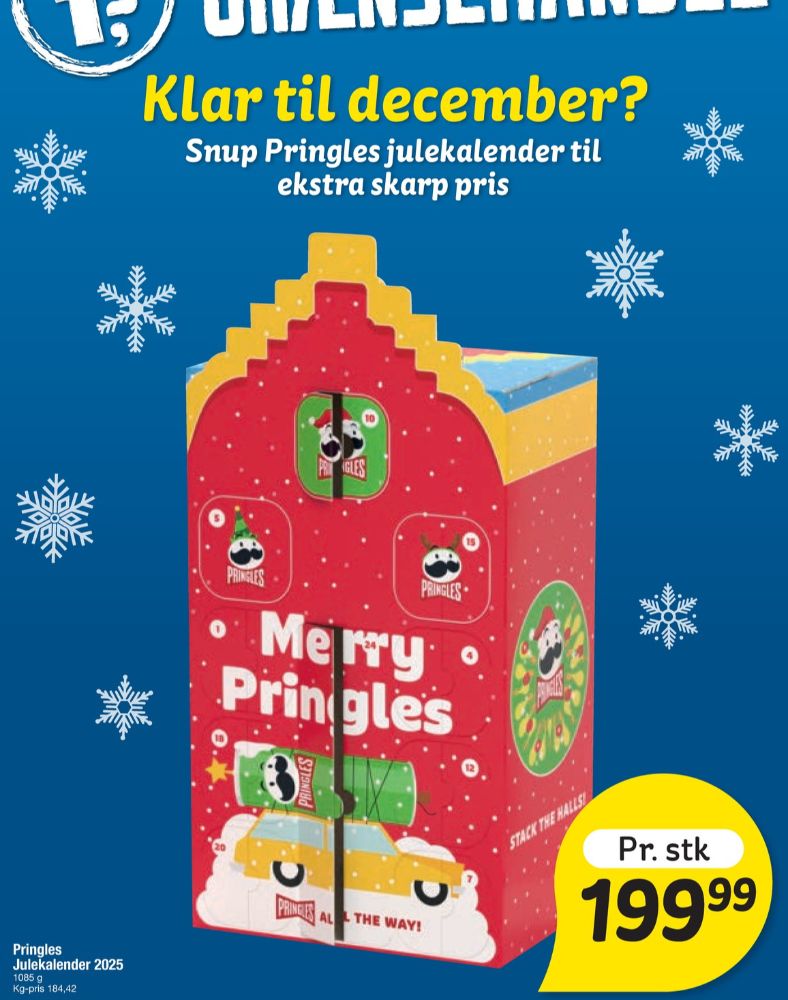 Pringles, Julekalender
