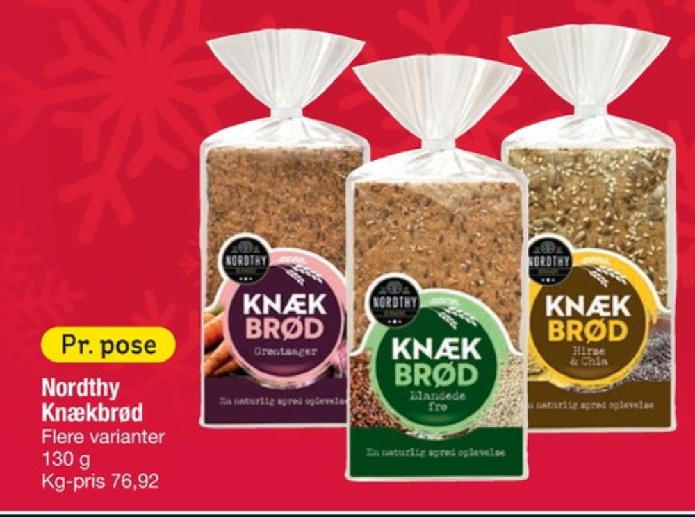 Nordthy, Knækbrød Blandede Frø