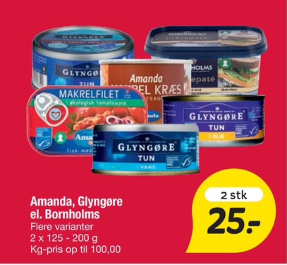 Amanda Seafood, Makrel Kræs i Økologisk Tomatsauce