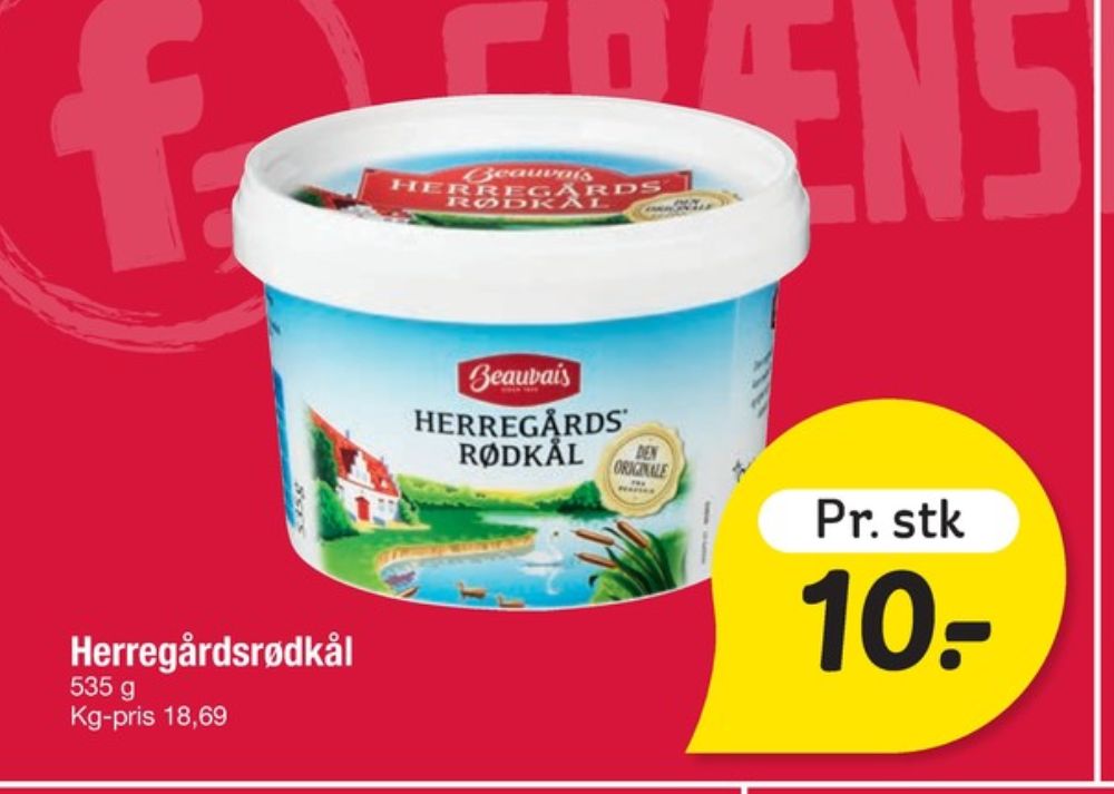 Beauvais, Rødkål-syltet