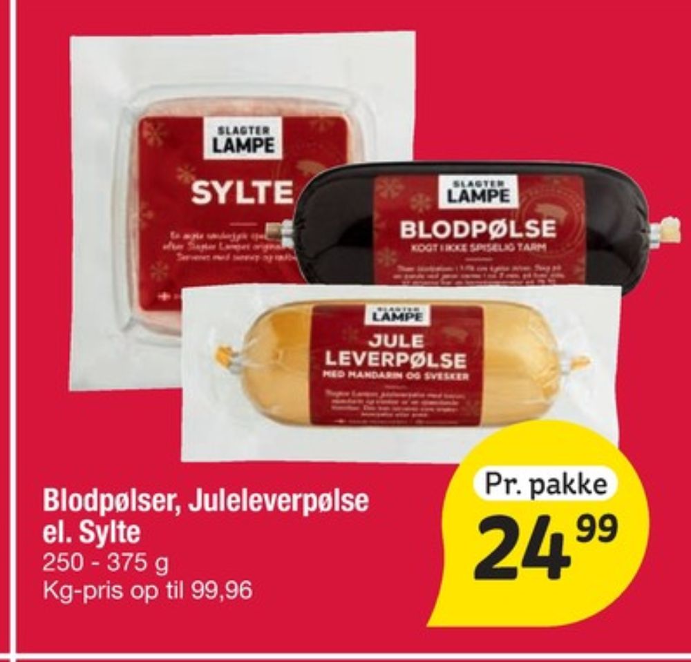Slagter Lampe, Blodpølse