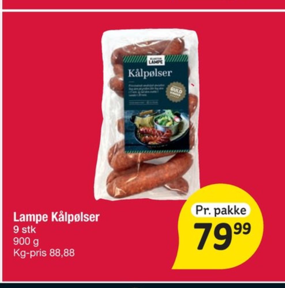 Slagter Lampe, Kålpølser