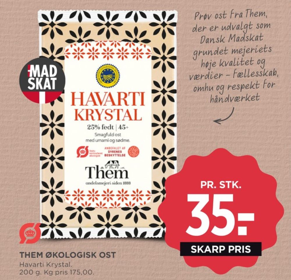 Them Ost, Skæreost Kræmet Krystal