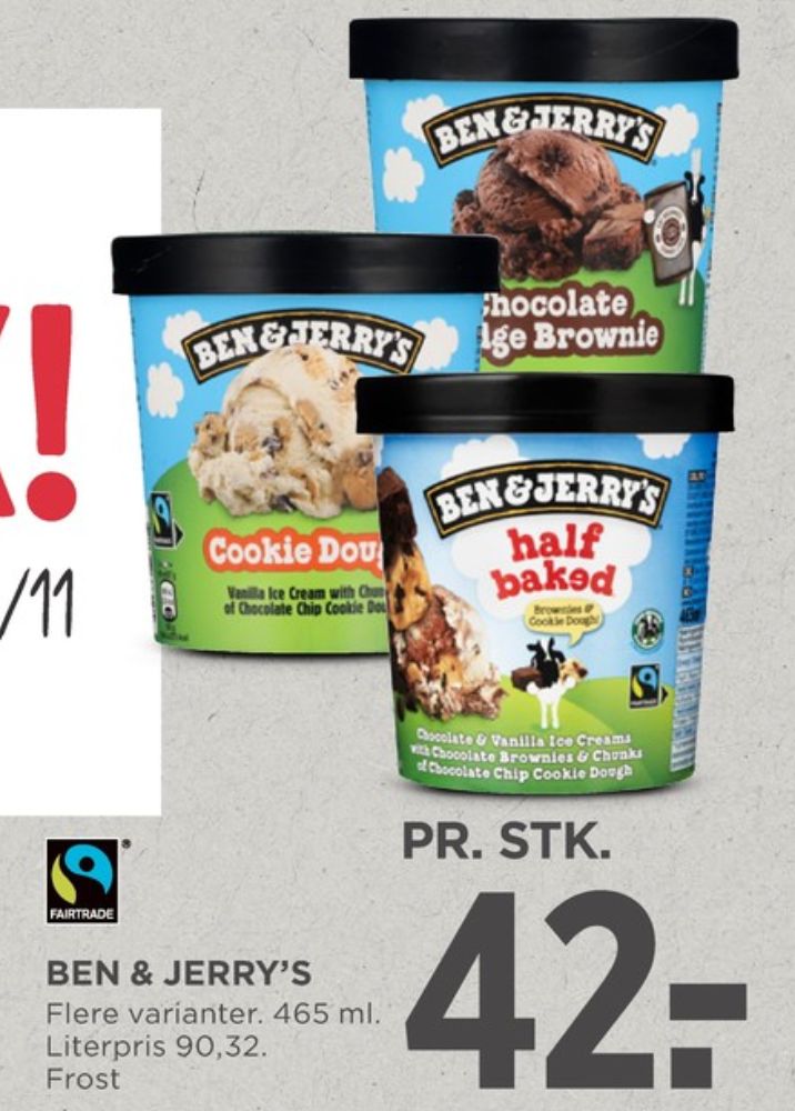 Frisko Ben & Jerry's, Cookie Dough is